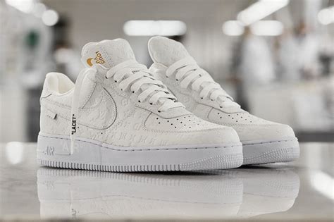 air force 1 bianche louis vuitton